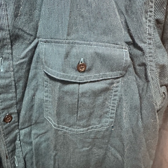 Marc Anthony Teal Stretch Shirt - Picture 3 of 4